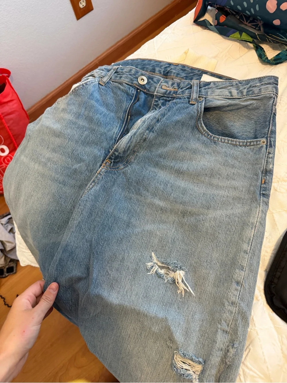ZARA BAGGY JEANS - Picture 11 of 16